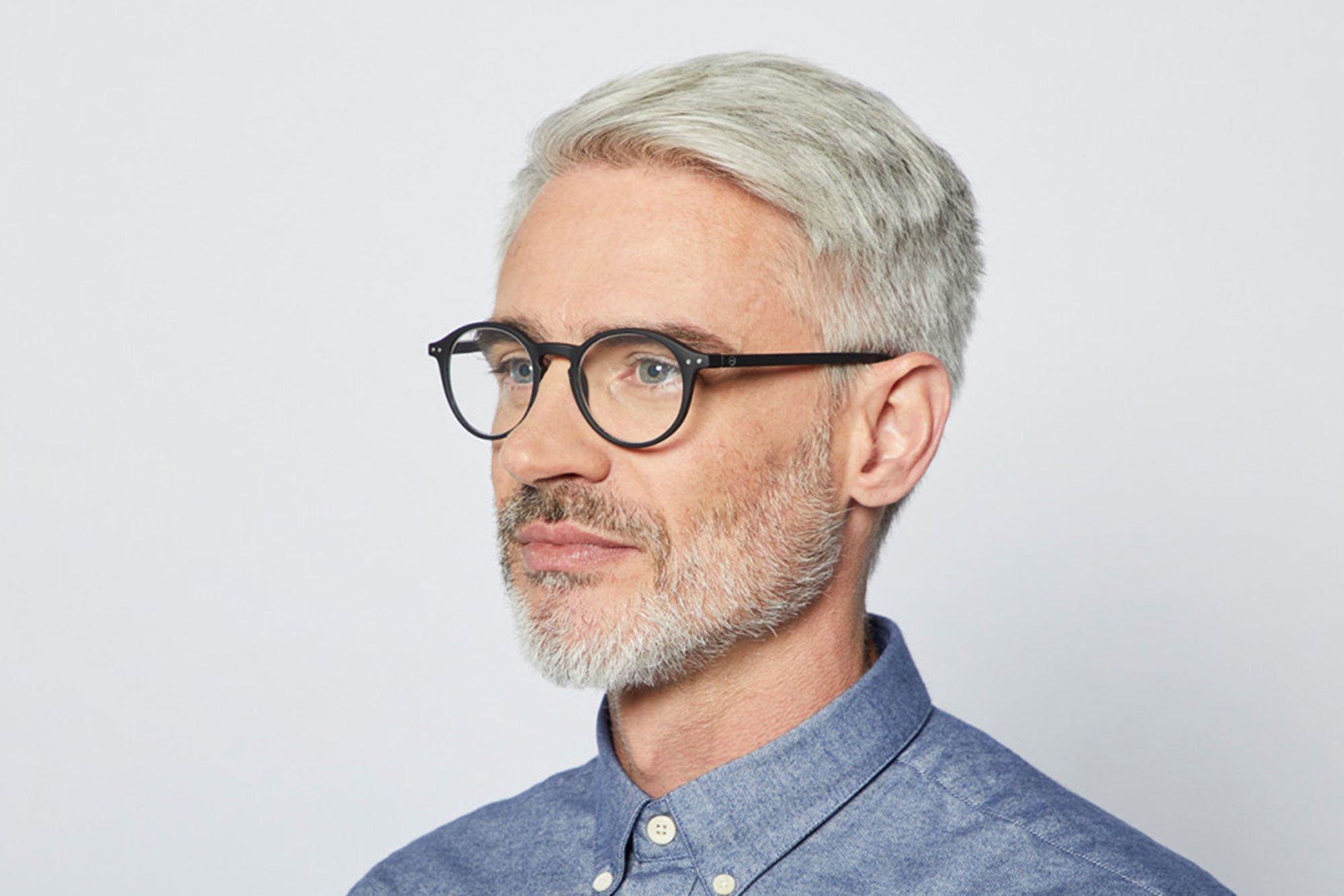 Letmesee #D læsebrille - Black